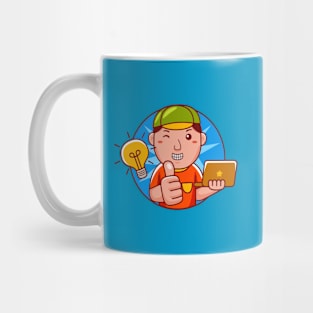 Graphic Designer Man Mug